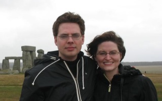 Graham and Susan at Stonehenge
